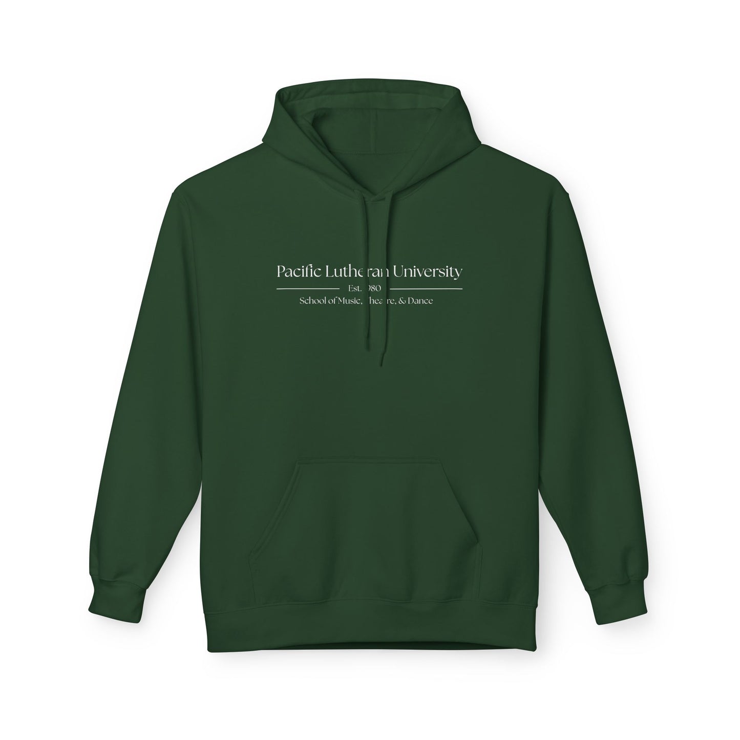 PLU School of Music, Theatre, and Dance Hoodie Design 1