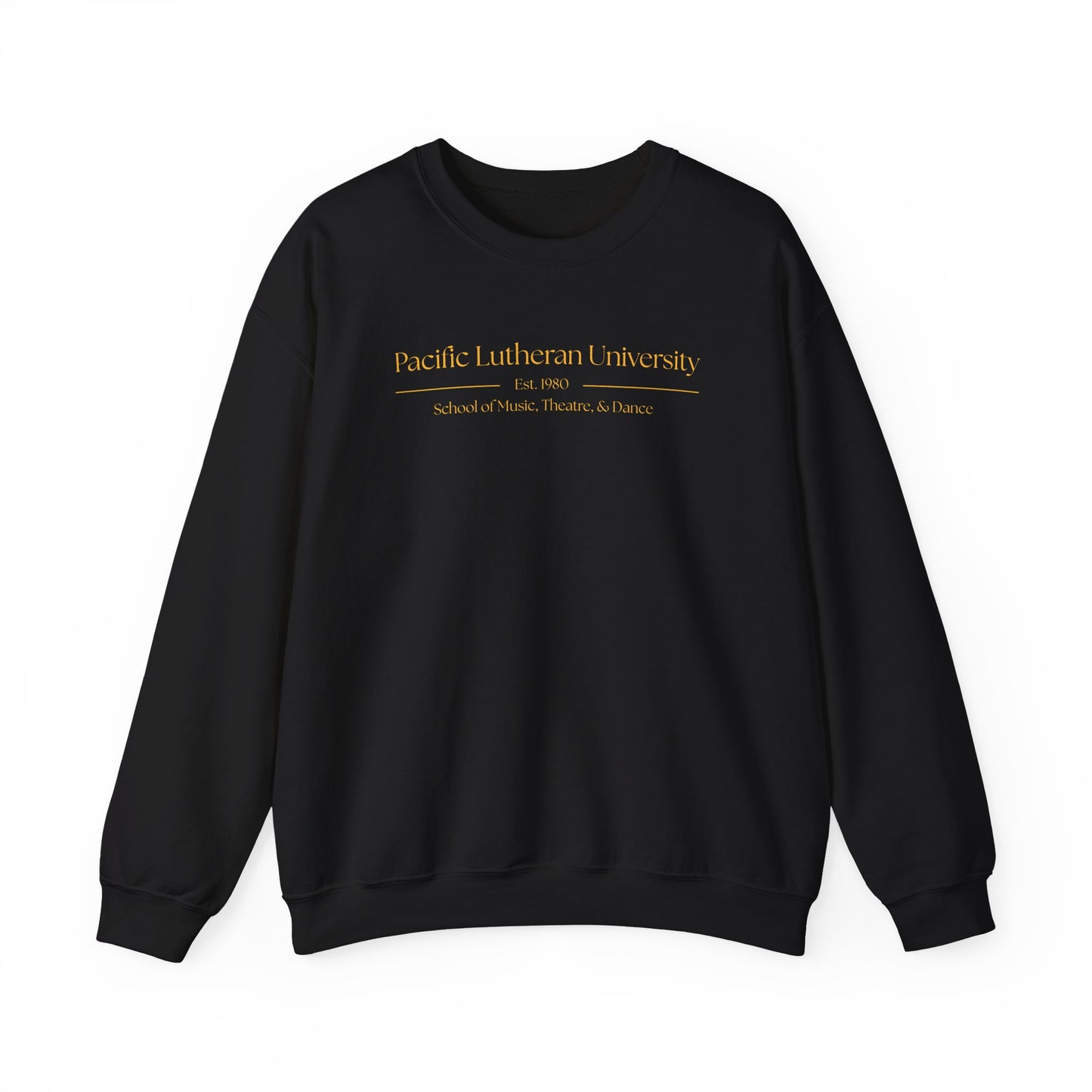 PLU School of Music, Theatre, and Dance Crewneck Design 1