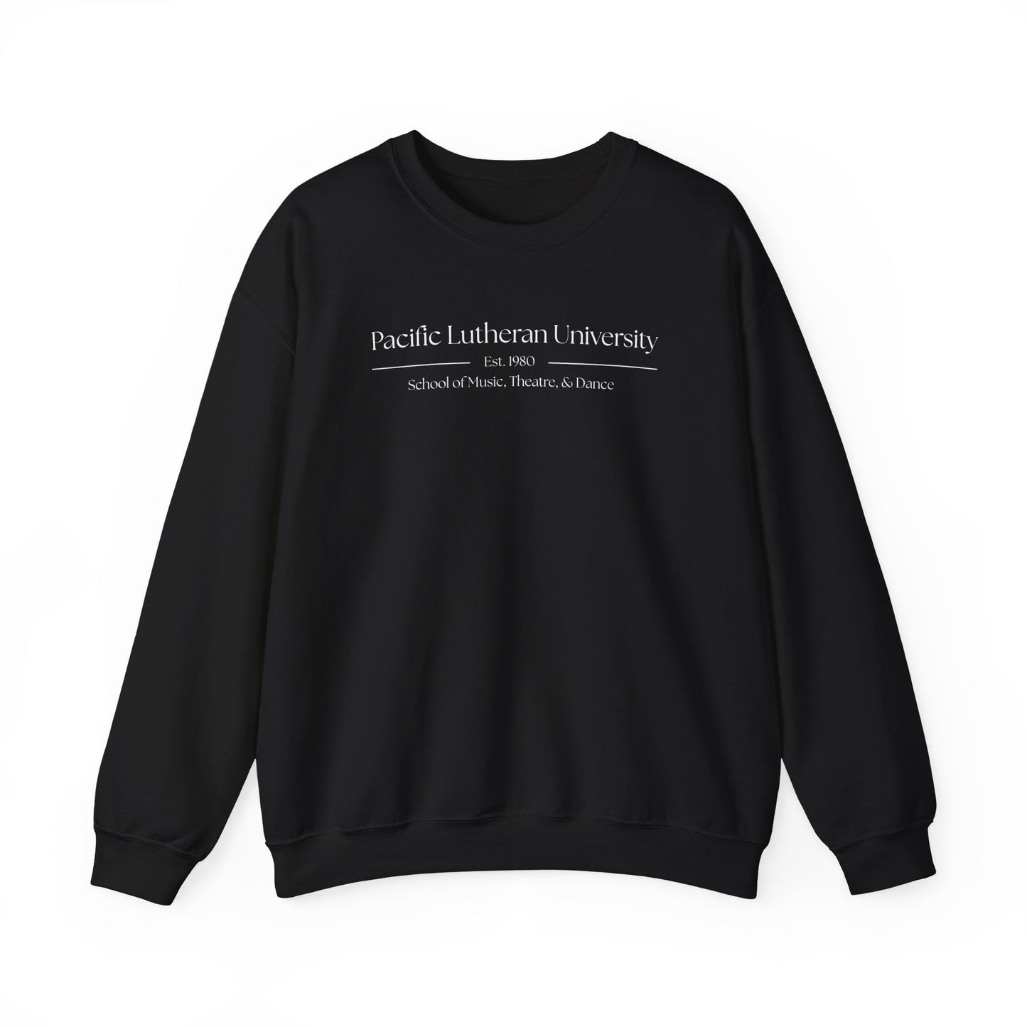 PLU School of Music, Theatre, and Dance Crewneck Design 1