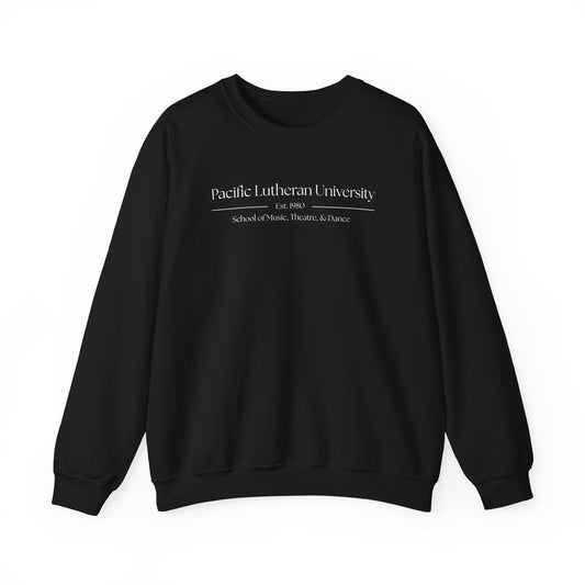 PLU School of Music, Theatre, and Dance Crewneck Design 1