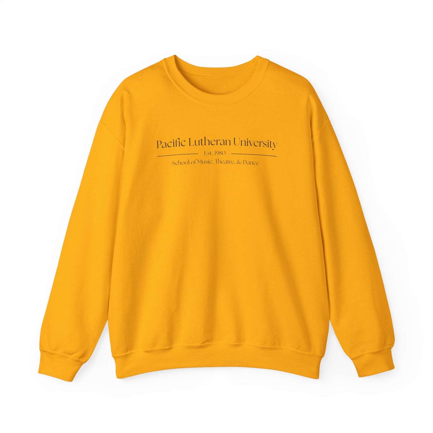 PLU School of Music, Theatre, and Dance Crewneck Design 1